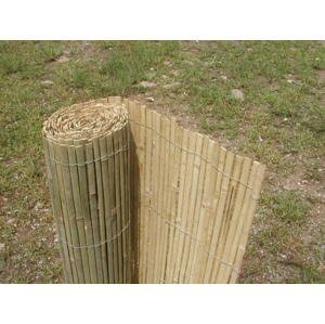 Štípaná bambusová rohož — výška 100 cm, délka 5 m, přírodní
