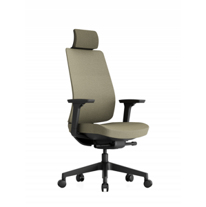 Kancelářská ergonomická židle OFFICE PRO K50 — černá, více barev Béžová