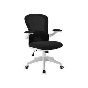 Kancelářská otočná židle LENNY — síť, více barev Černá