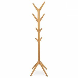 Stojanový věšák TIMBO –⁠ 176 cm, bambus, přírodní