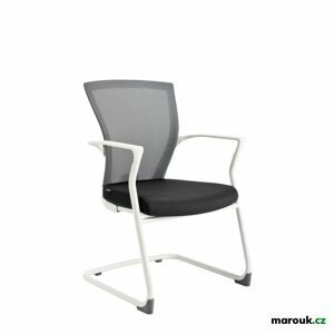 Jednací kancelářská židle Office More MERENS WHITE MEETING — více barev Černá BI 201