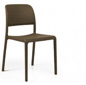 Plastová jídelní židle Stima BORA – bez područek, nosnost 200 kg Caffe