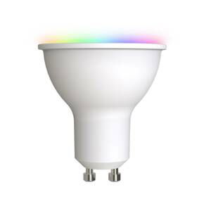 PRIOS Prios LED GU10 žárovka plast 4,7W RGBW WLAN matná