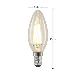 Arcchio LED žárovka filament E14 4W 827 svíčka dim 5ks