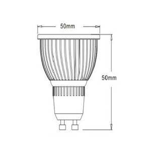 Lindby Napěťová LED žárovka GU10 5W 830 85° sada 6ks