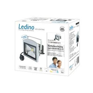 Ledino LED bodovka nouzové osvětlení Benrath NB stříbrná