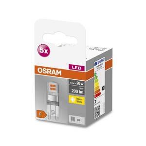OSRAM OSRAM Base PIN LED kolík žárovka G9 1,9W 2700K 5ks