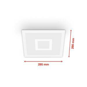 Telefunken LED panel Centerlight bílá remote CCT RGB 30x30cm