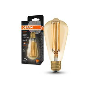 OSRAM OSRAM Vintage 1906 E27 8,8W LED ST64 822 zlatá dim