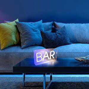 Leuchten Direkt LED stolní lampa Neon Bar, USB