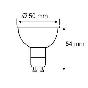 Paulmann Paulmann Go Green GU10 3,5W LED rostlinná lampa