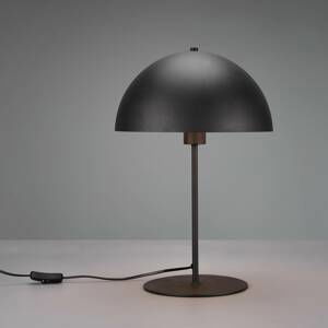 Trio Lighting Stolní lampa Nola, výška 45 cm, černá/zlatá