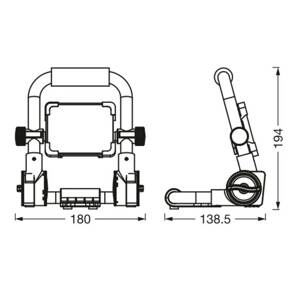 LEDVANCE Ledvance LED-Worklight Value R-Stand bodovka 10W