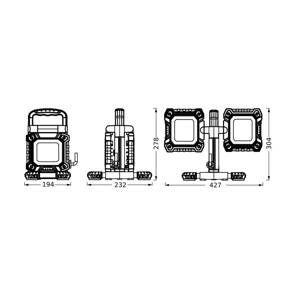 LEDVANCE Ledvance LED-Worklight Value Flex dva zdroje