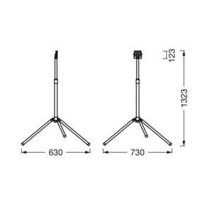 LEDVANCE Ledvance LED-Worklight Value Tripod 1 zdroj 20W