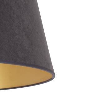 Euluna Stínidlo na lampu Cone výška 25,5 cm, grafit/gold