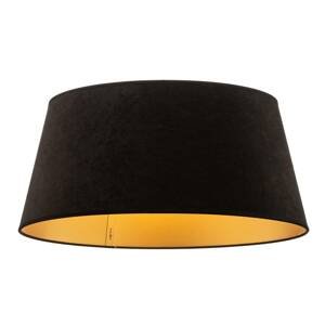 Duolla Stínidlo na lampu Cone výška 22,5 cm, černá/zlatá