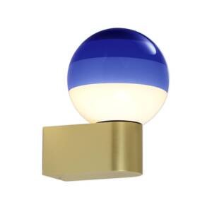 Marset MARSET Dipping Light A1 LED nástěnné modrá/mosaz