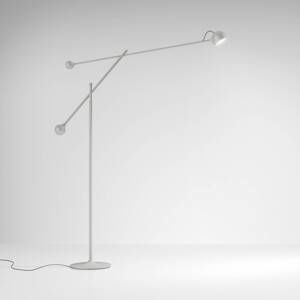 Artemide Artemide Ixa LED stojací lampa stavitelná bílošedá