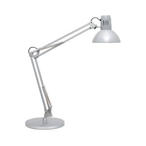 Maul Stolní lampa MAULstudy, stříbrná, stojan