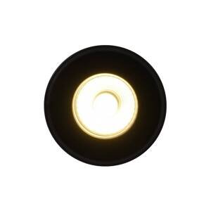 Nordlux LED vestavné stropní svítidlo Rosalee, černé, IP65, spínač CCT