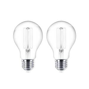 Lindby LED žárovka E27 čirá 7W 2700K 806lm sada 2 kusů