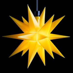 STERNTALER LED světelný řetěz mini hvězdy venkovní 3x žlutá