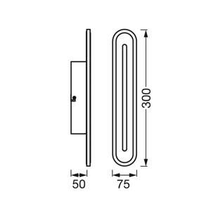 LEDVANCE SMART+ LEDVANCE SMART+ WiFi Orbis Bath Wall 30 cm bílá