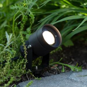 Markslöjd Garden 24 LED spotlight, černá, 15 watty