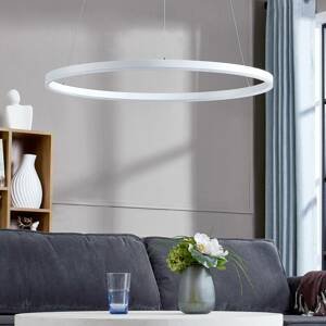 Arcchio Arcchio Albiona LED závěsné světlo, bílá, 80 cm