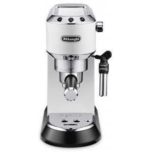 Pákový kávovar Espresso DeLonghi EC 685.W DEDICA / 1450 W / 15 bar / 1,2 l / bílá