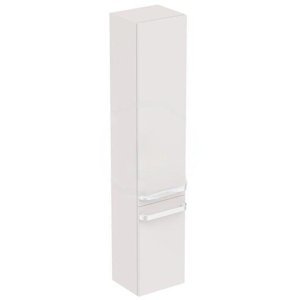 Vysoká koupelnová skříňka Ideal Standard Tonic II / 35 x 30 x 173,5 cm / lesklá světle hnědá R4315FC