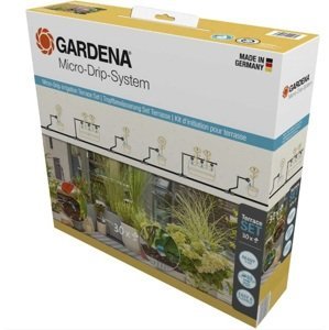 13dílná sada pro zavlažování Gardena Micro-Drip-System / až na 30 rostlin