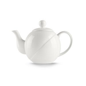 German RESEDA porcelánová konvice na čaj / bílá