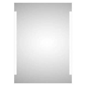 German Zrcadlo s LED osvětlením Crystal Stripe / 50 x 70 cm / vypínač / hliník / sklo