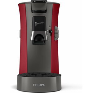 Kapslový kávovar Philips SenseoSelect CSA230/90 / 1450 W / červená