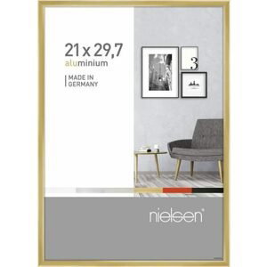 Fotorámeček Nielsen / 21x29,7 cm / hliník / zlatá