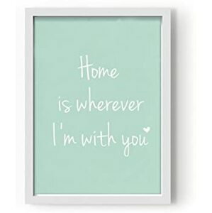 Kenay Home Obraz Kenay KLZ-1034 / home is wherever i'm with you / A3