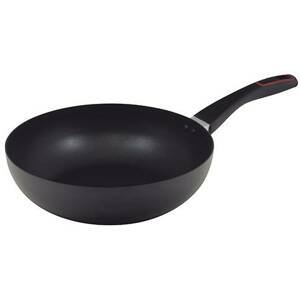 Indukční wok pánev Renberg Tasty / Ø 28 cm / Soft Touch / černá