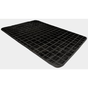 Tutumi Plyšový koberec 3D BRICK 140 x 200 cm - Černý