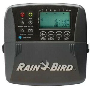 Řídící zavlažovací jednotka Rain Bird ST8I-INTL / 8 zón / na baterie / WiFi / černá