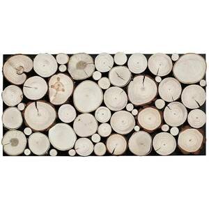 German Dřevěný panel Pure Wood / 2 ks / 380 x 760 x 33 mm / pravé dřevo