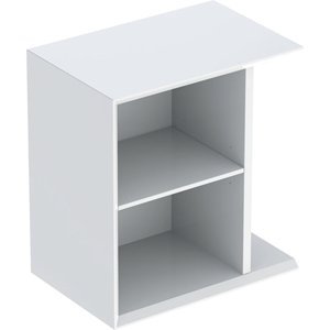Geberit iCon - Boční skříňka 37x40x25 cm, otevřená, lesklá bílá 502.324.01.1
