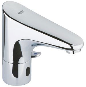 Grohe Europlus E - Elektronická umyvadlová baterie, chrom 36015001