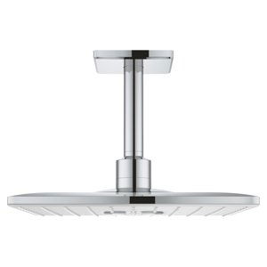 Grohe Rainshower SmartActive Cube - Hlavová sprcha 310, sprchové rameno 142 mm, 2 proudy, měsíční bílá 26481LS0