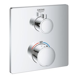 Grohe Grohtherm - Termostatická sprchová baterie pod omítku, chrom 24078000