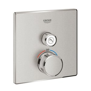 Grohe Grohtherm SmartControl - Termostatická sprchová baterie pod omítku s 1 ventilem, supersteel 29123DC0