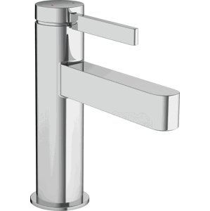 Hansgrohe Finoris - Umyvadlová baterie 100, výpustí Push-Open, EcoSmart, chrom 76010000