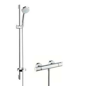 Hansgrohe Crometta 100 - Sprchový set Vario s termostatem, chrom 27035000