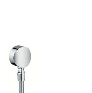 Hansgrohe Kolínka - Připojení hadice Fixfit S se zpětným ventilem a kulovým kloubem, chrom 27506000